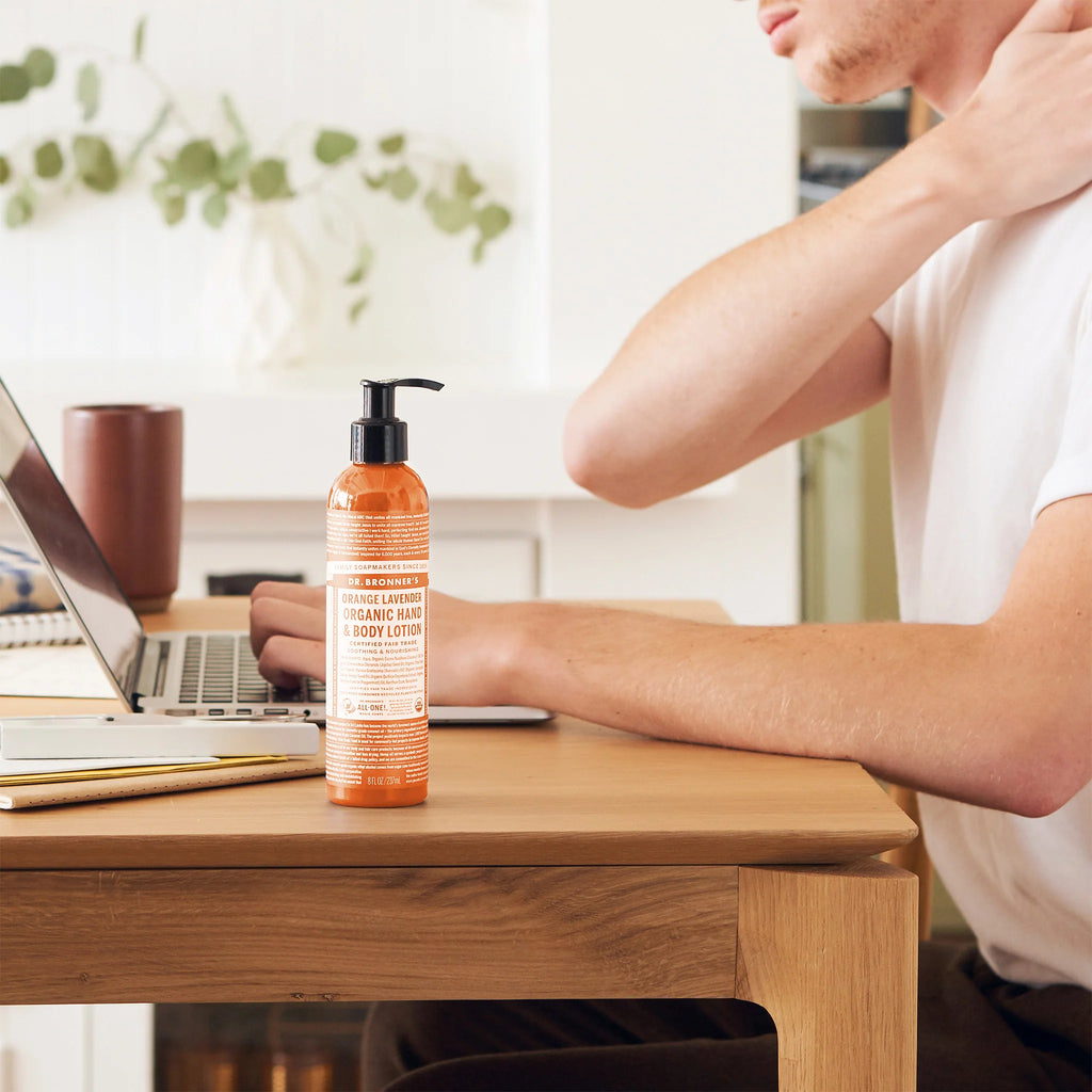 Orange Lavender - Organic Lotions