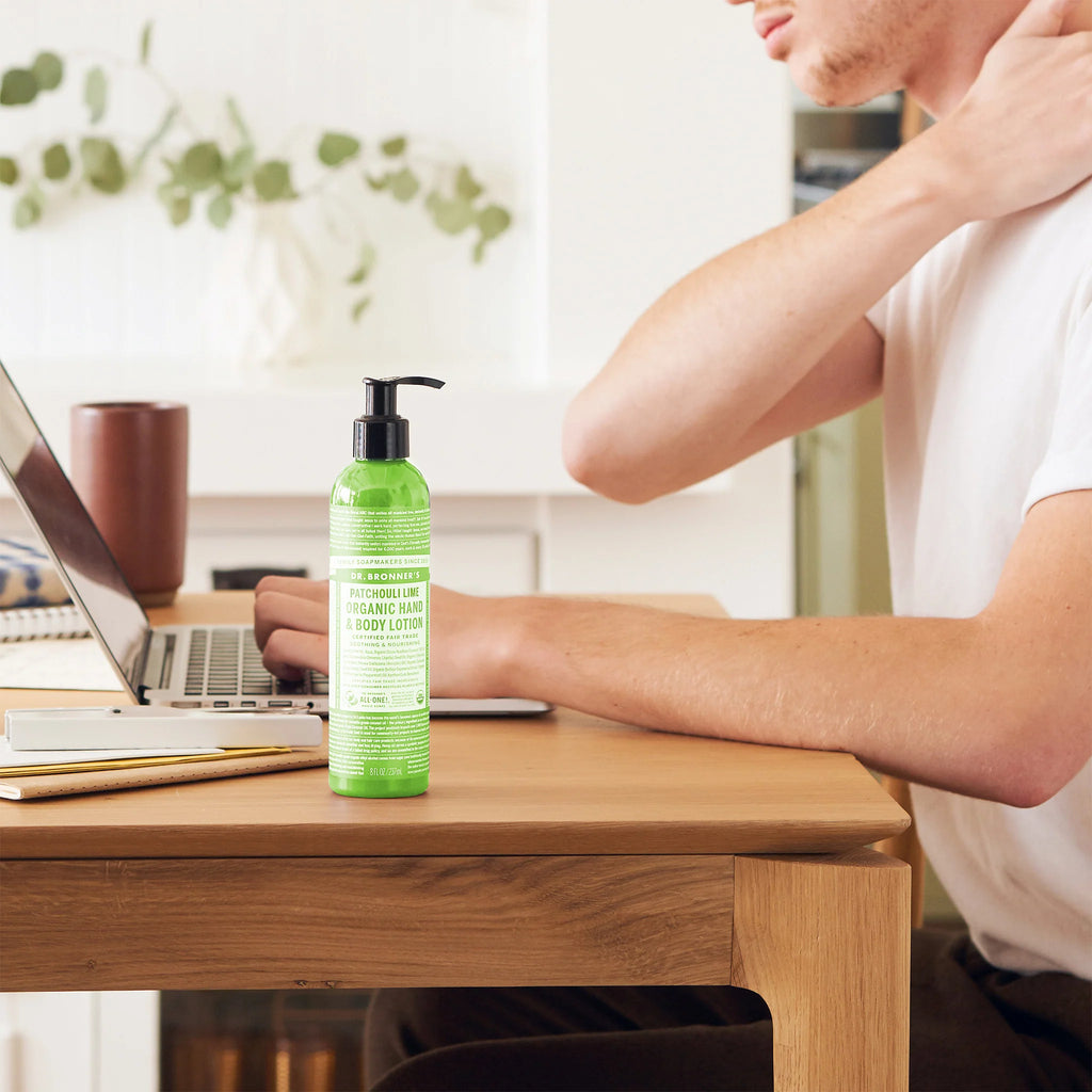 Patchouli Lime - Organic Lotions