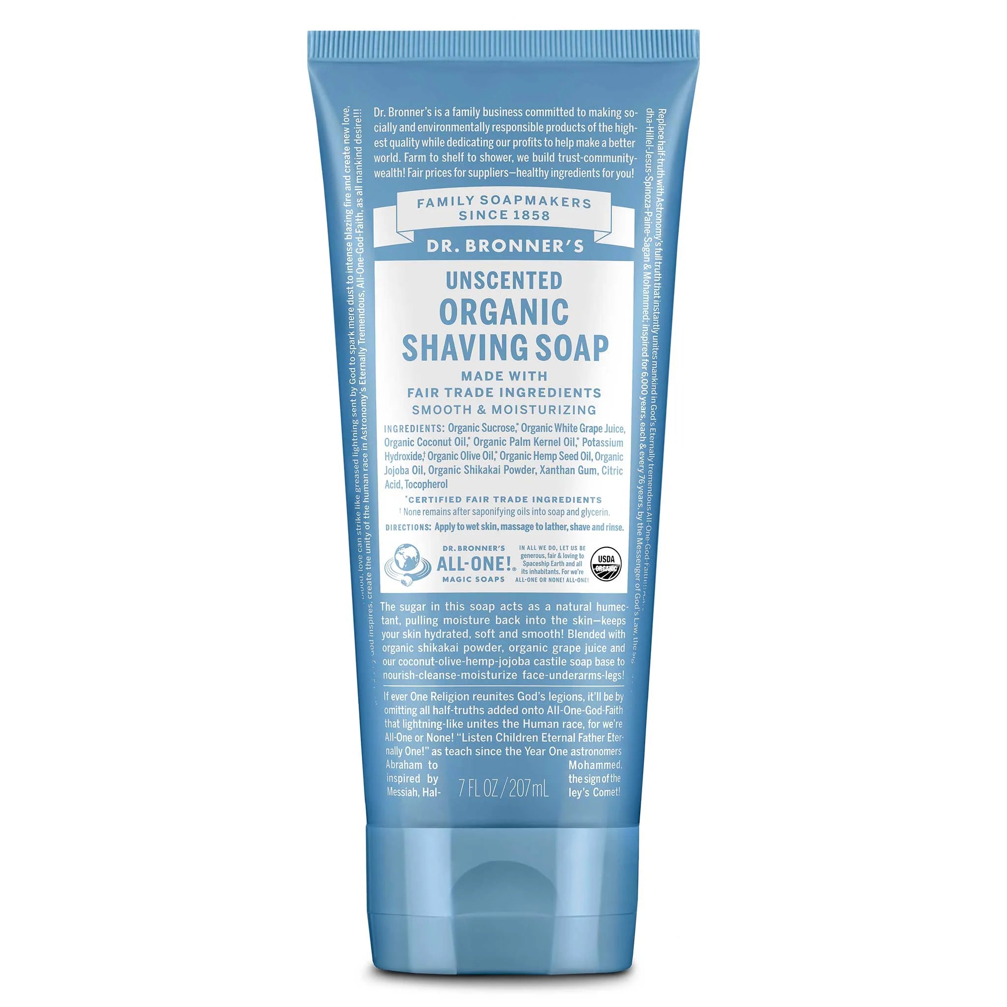 Unscented - Organic Shaving Soaps