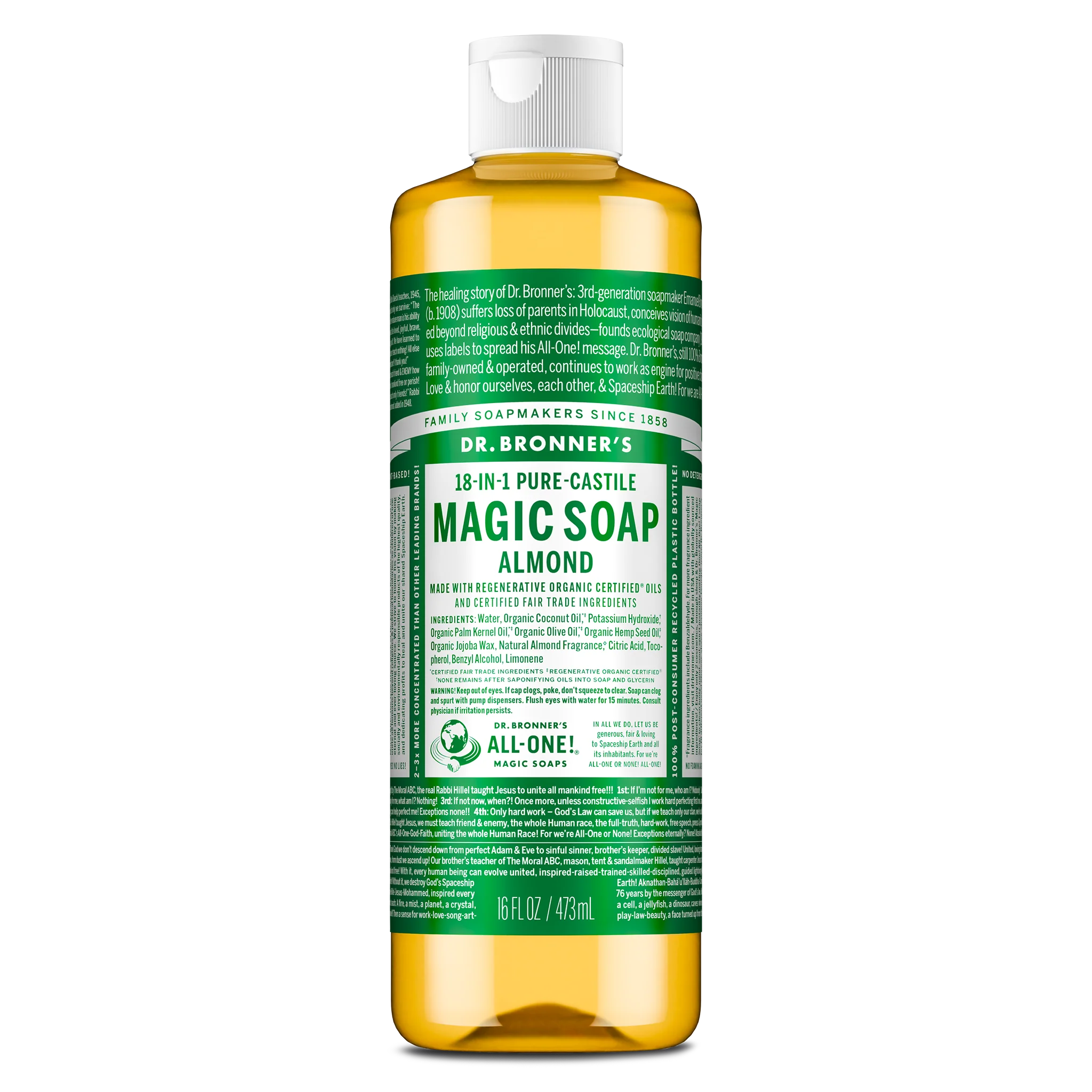 Almond - Pure-Castile Magic Soap