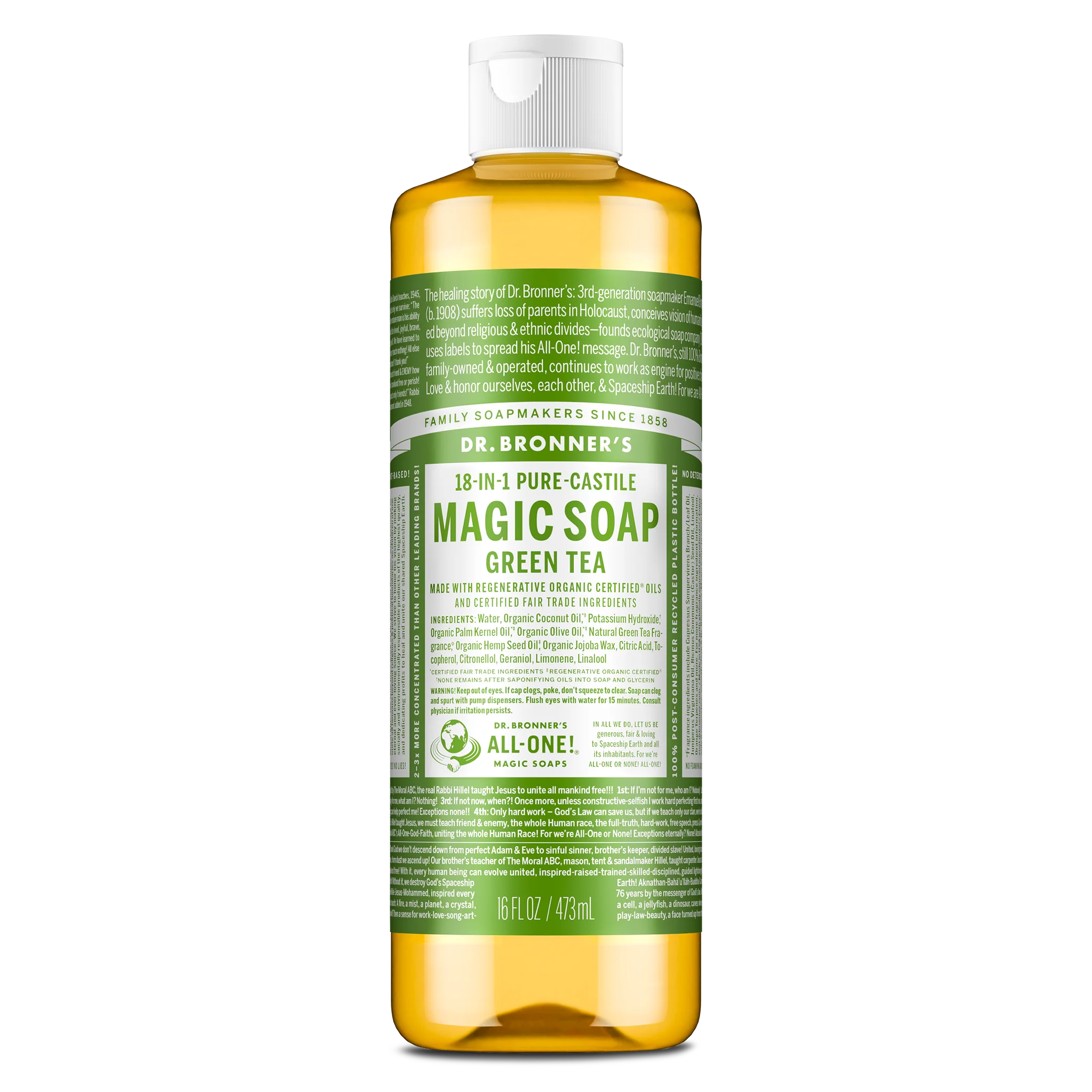 Green Tea - Pure-Castile Magic Soap