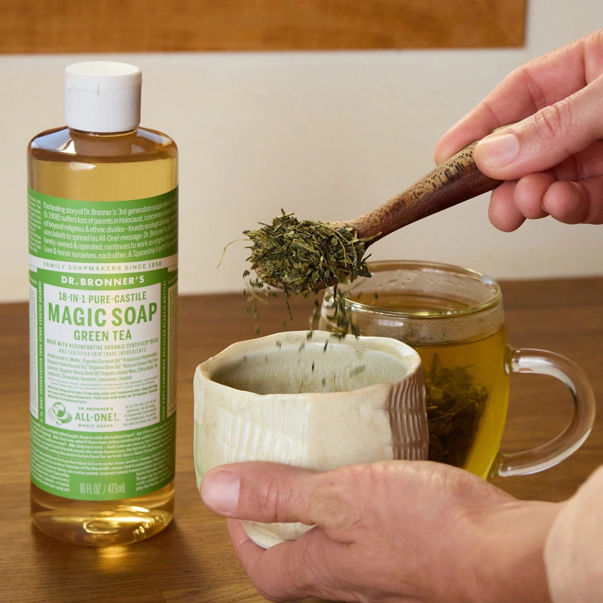 Green Tea - Pure-Castile Magic Soap
