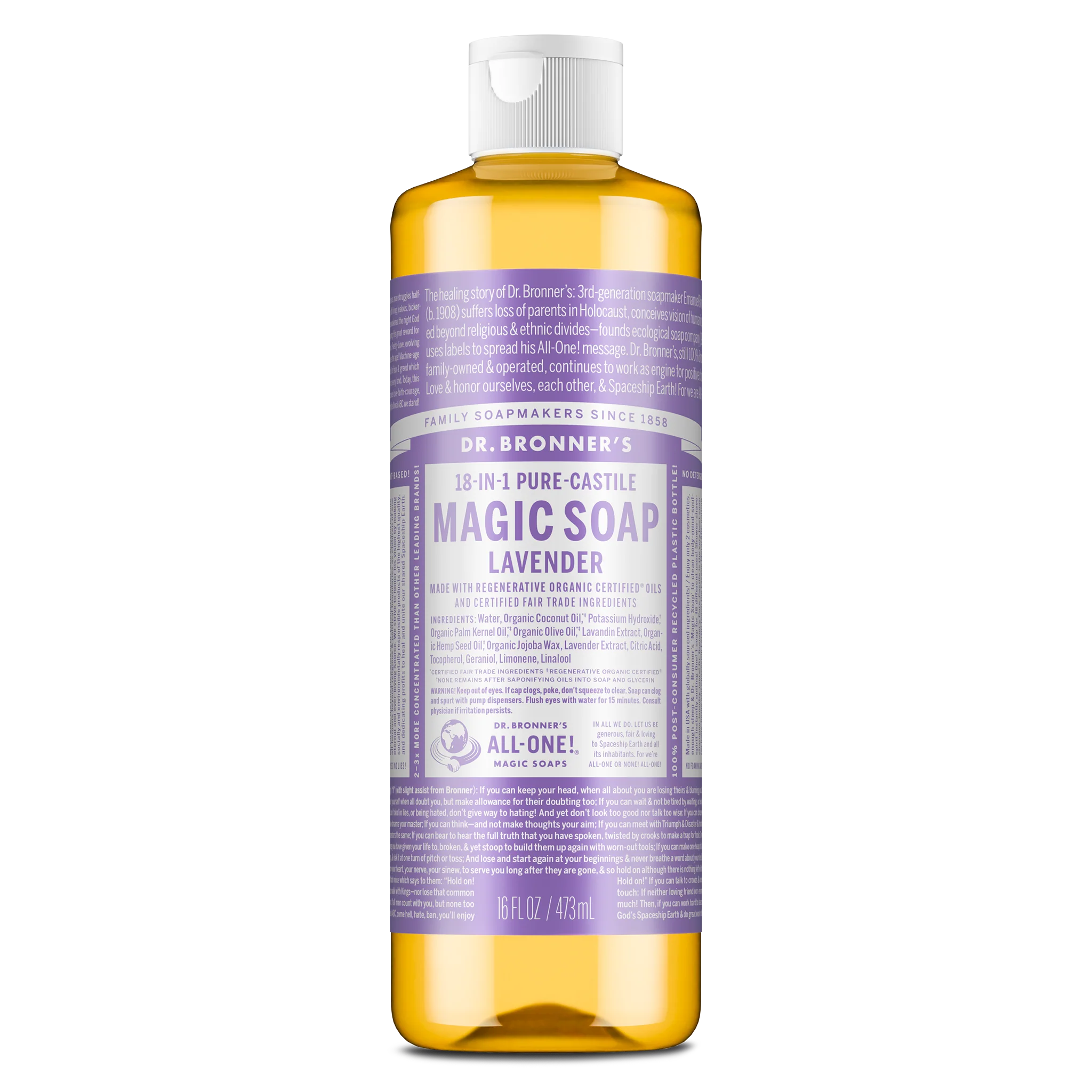 Lavender - Pure-Castile Magic Soap