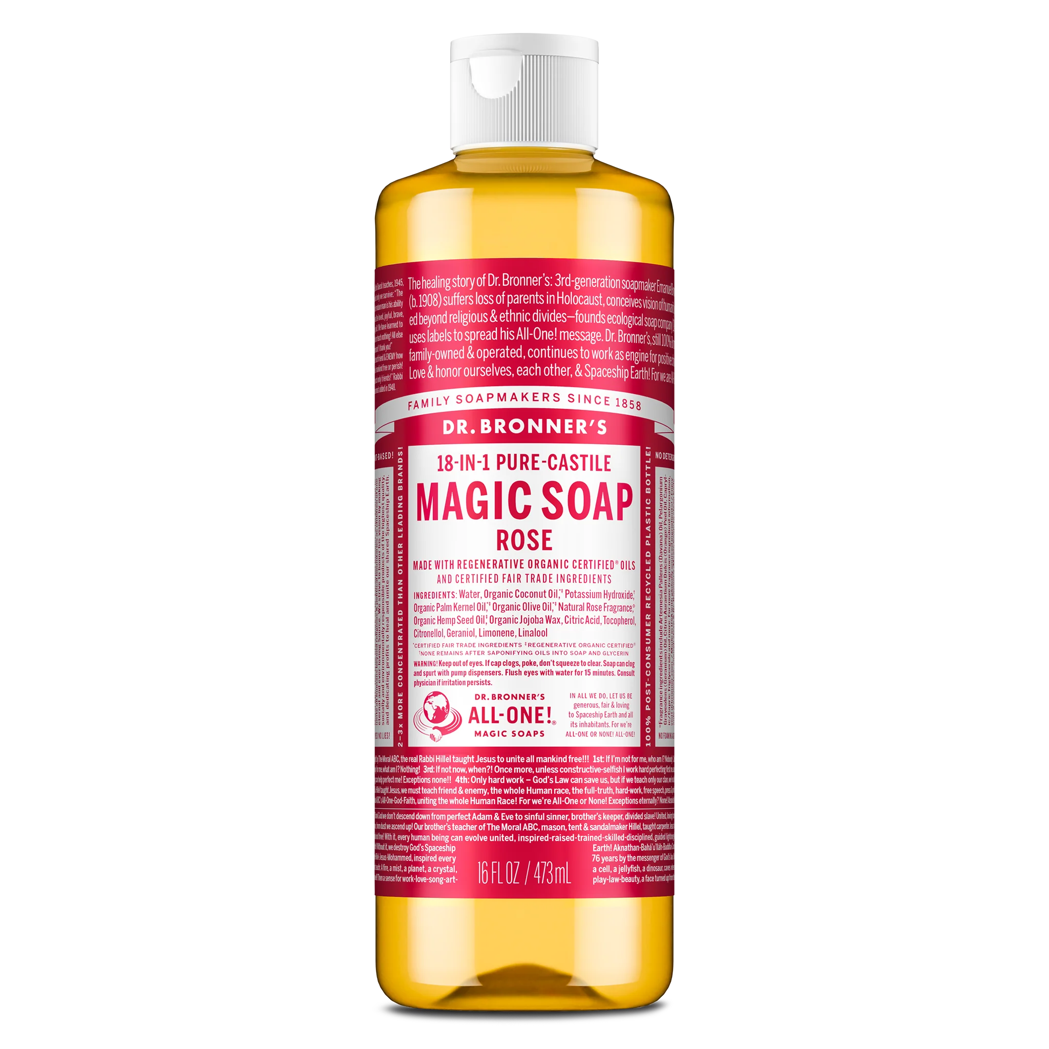 Rose - Pure-Castile Magic Soap