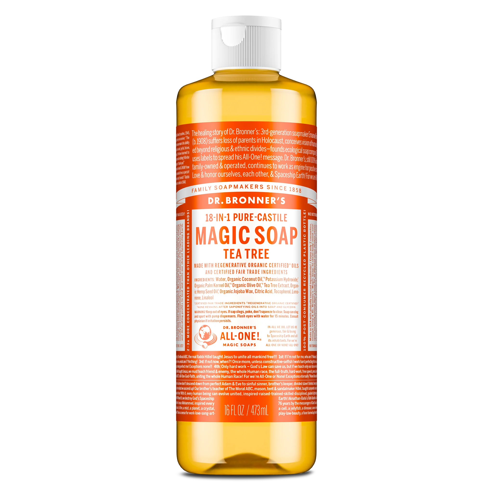 Tea Tree - Pure-Castile Magic Soap