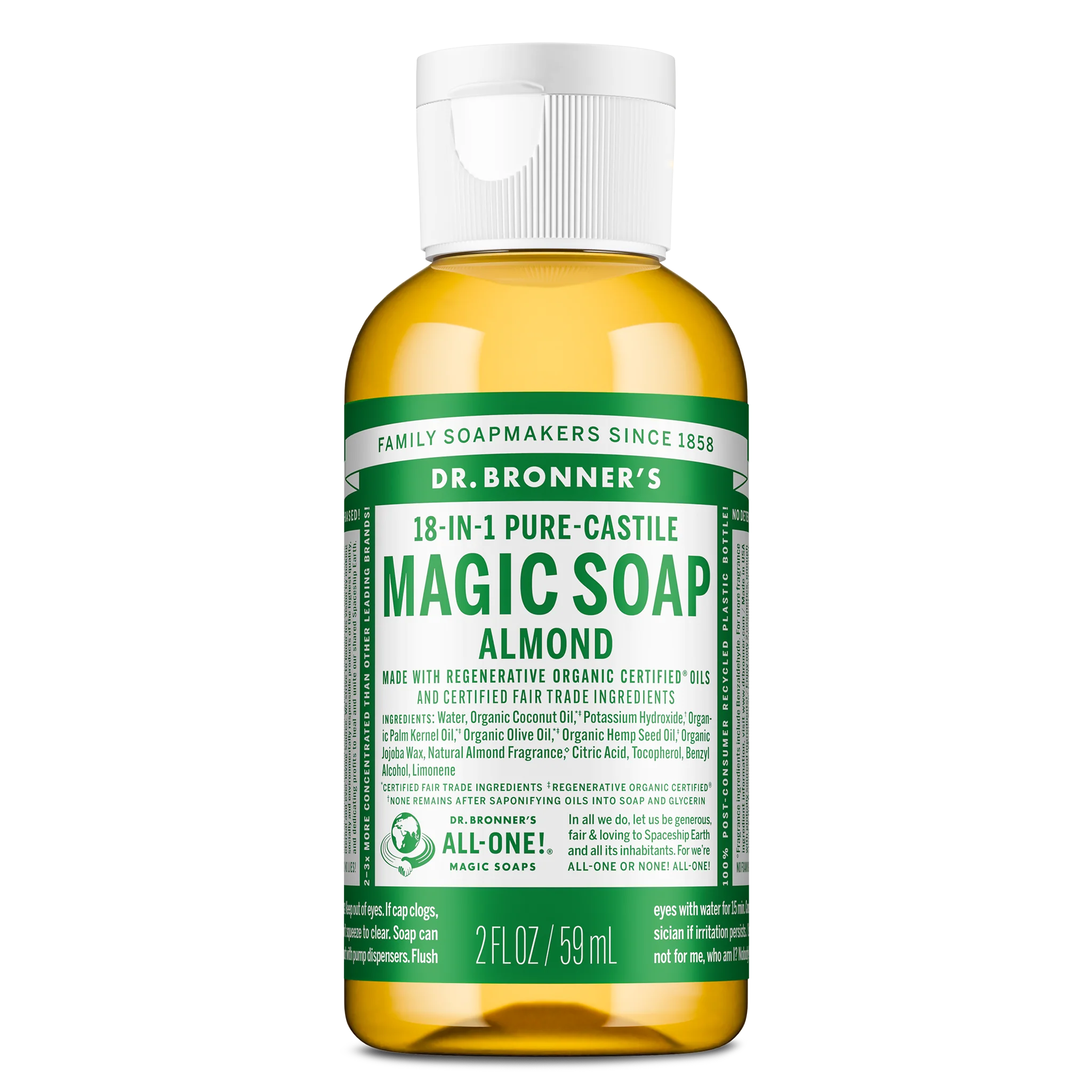 Almond - Pure-Castile Magic Soap