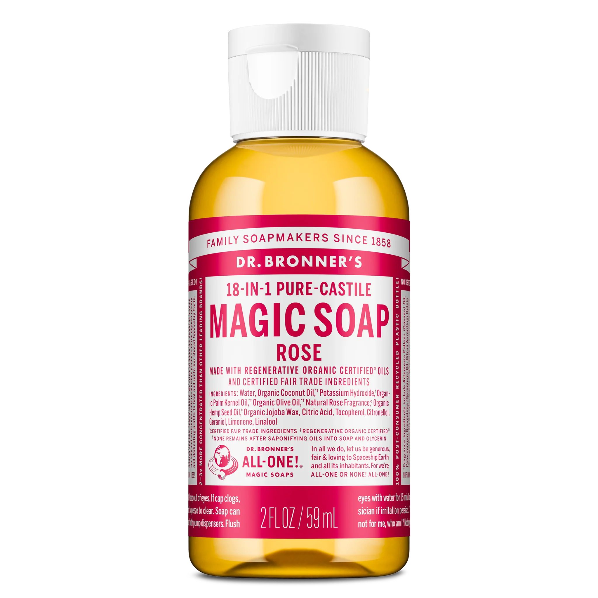 Rose - Pure-Castile Magic Soap