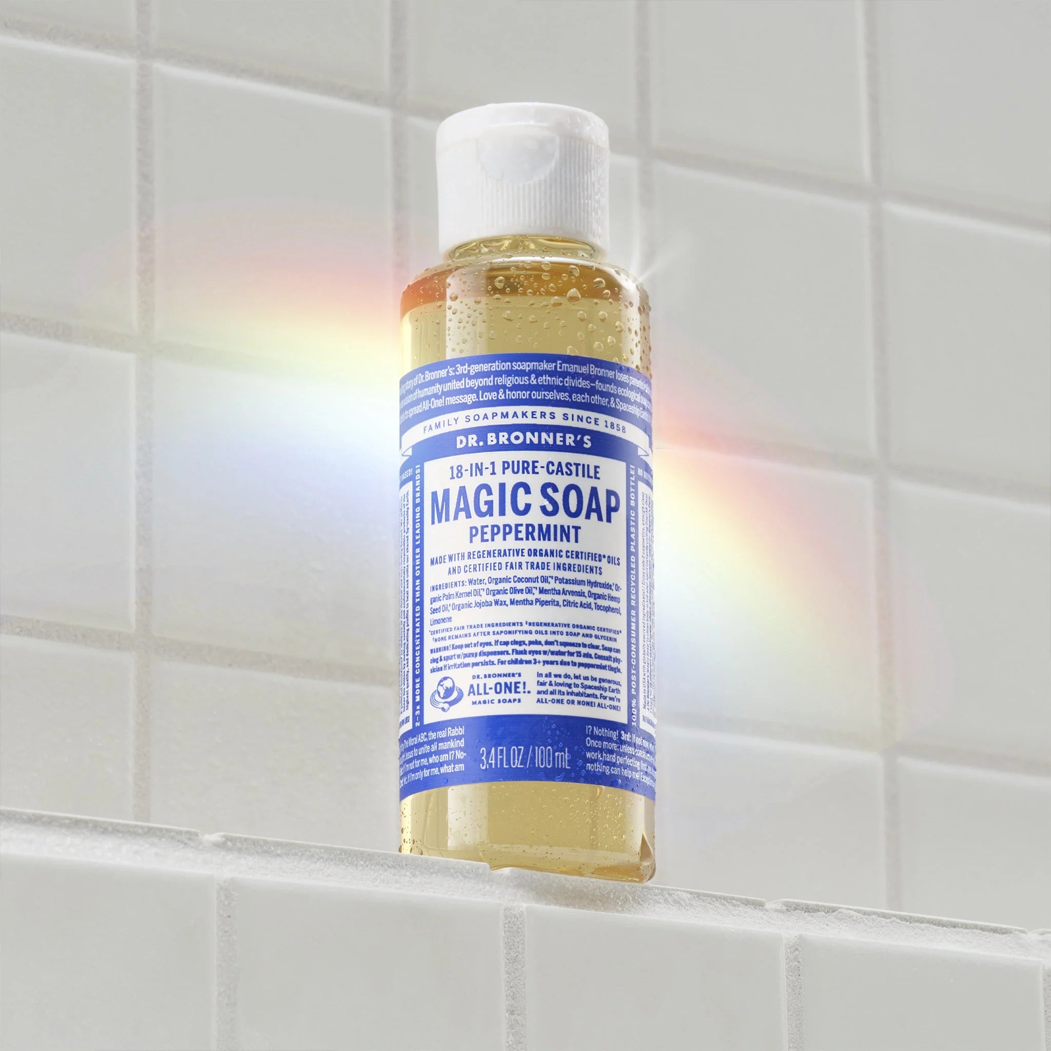 Peppermint - Pure-Castile Magic Soap