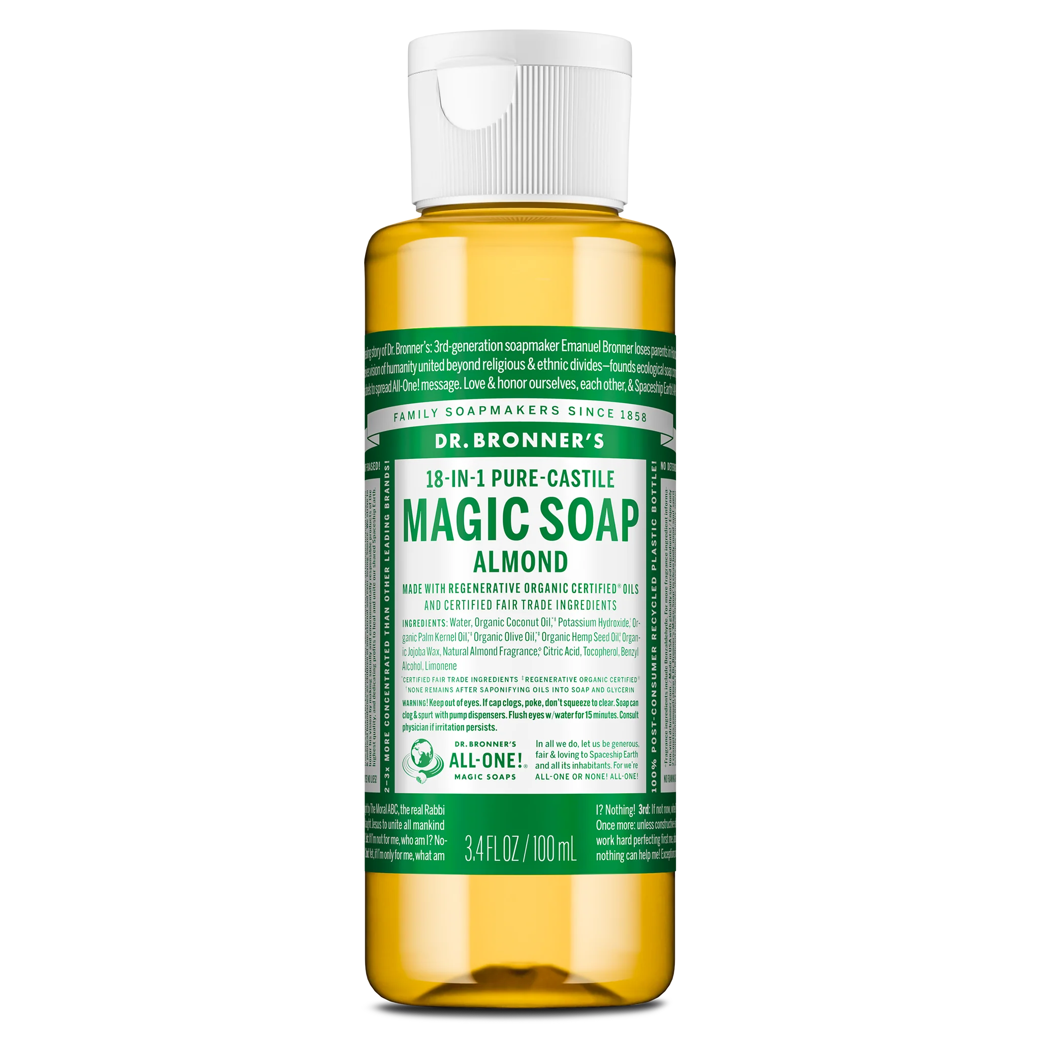 Almond - Pure-Castile Magic Soap