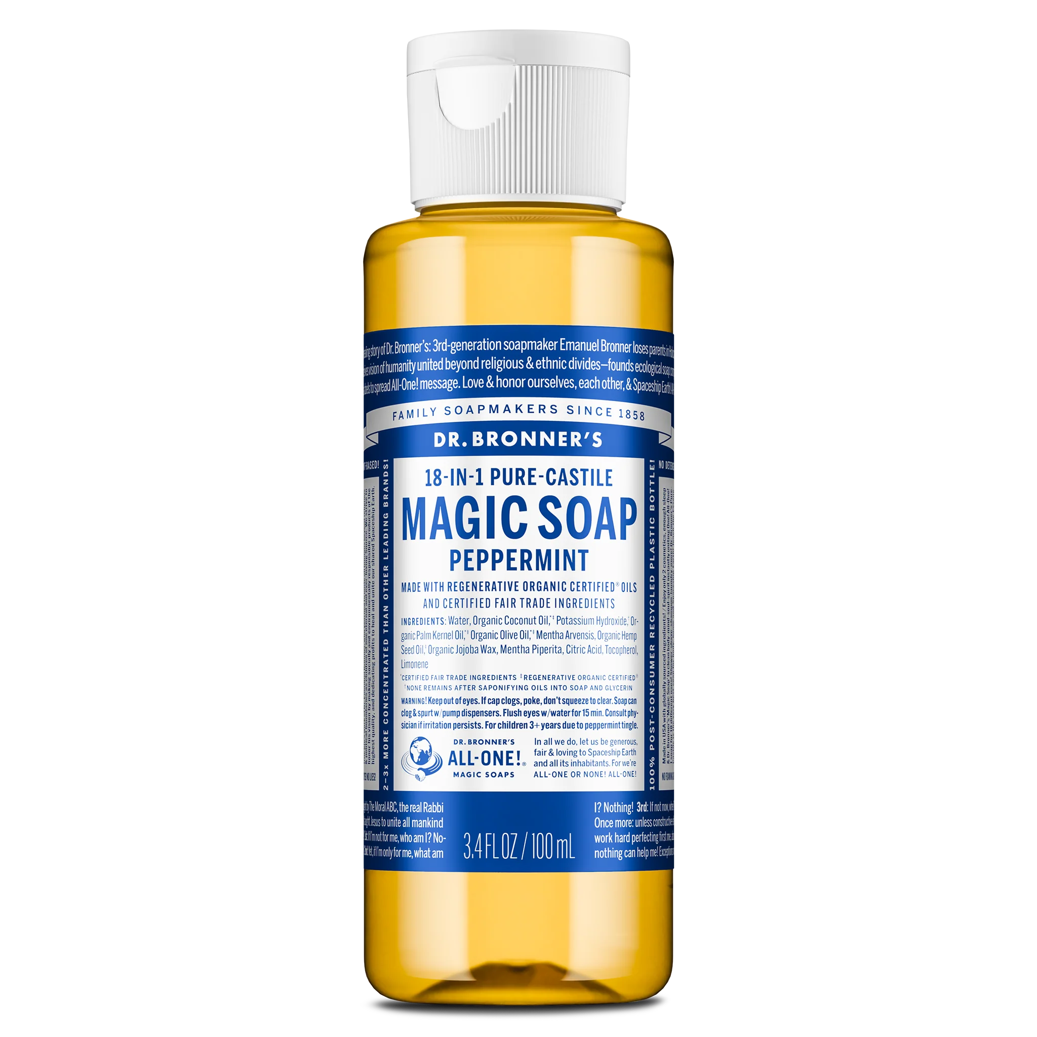 Peppermint - Pure-Castile Magic Soap