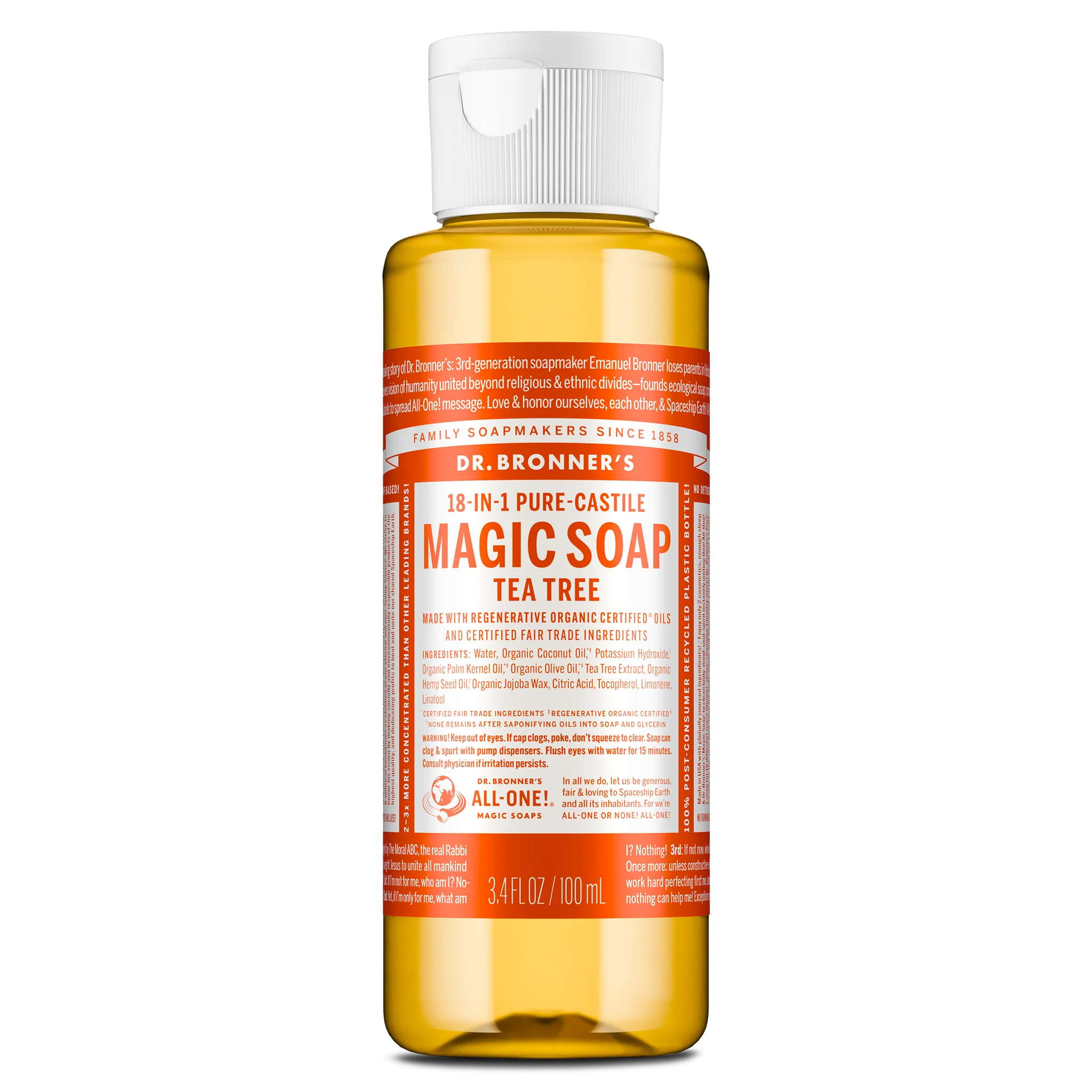 Tea Tree - Pure-Castile Magic Soap