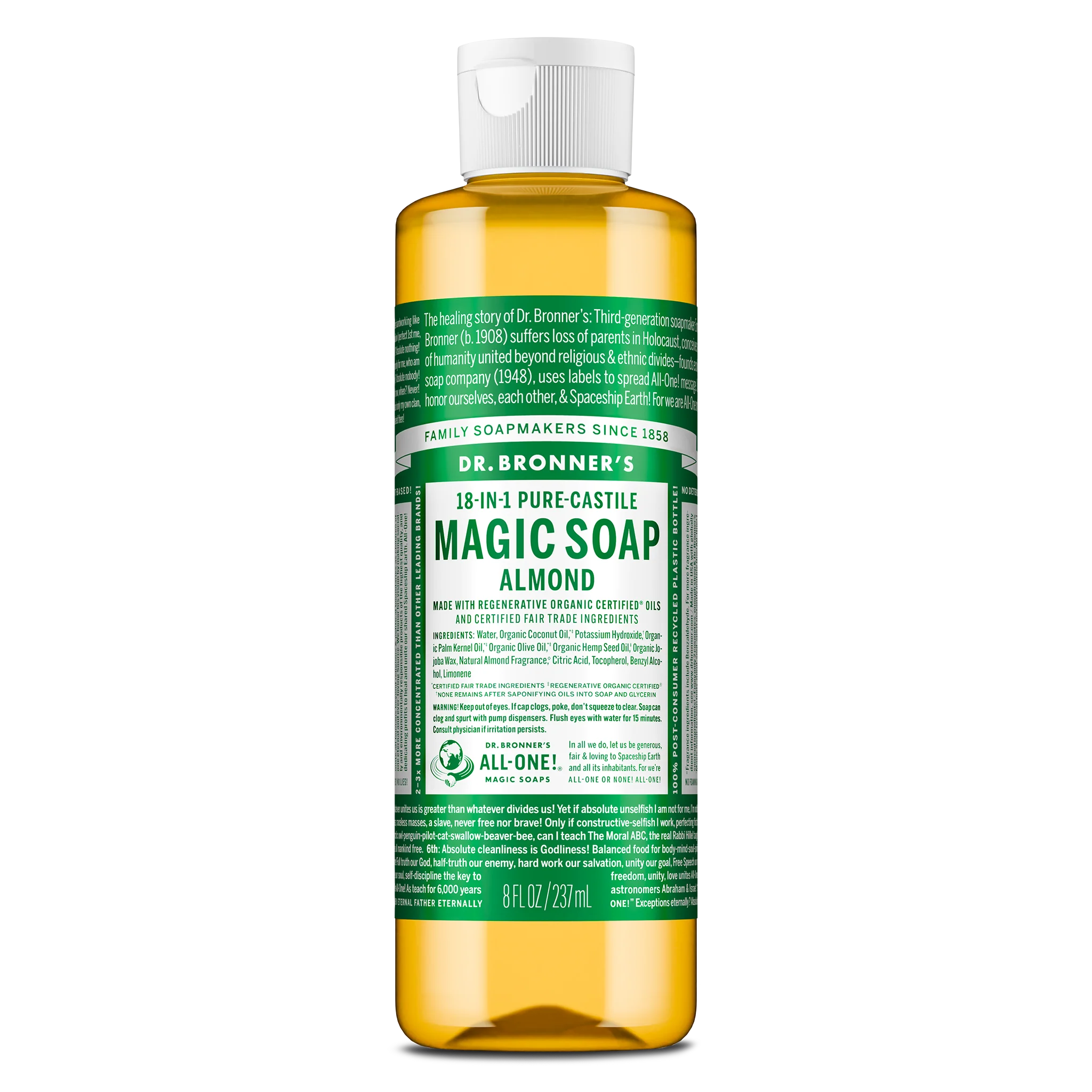 Almond - Pure-Castile Magic Soap