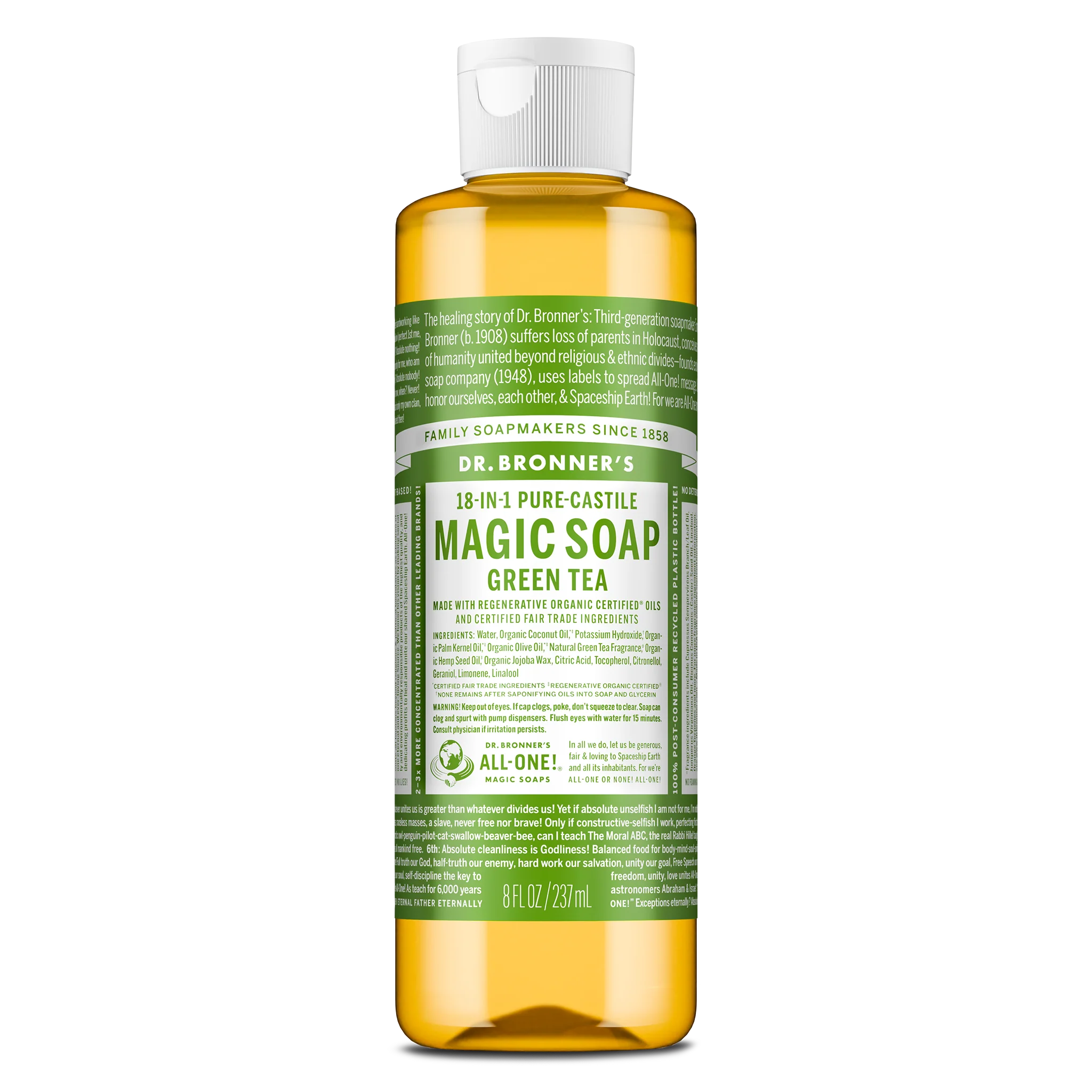 Green Tea - Pure-Castile Magic Soap