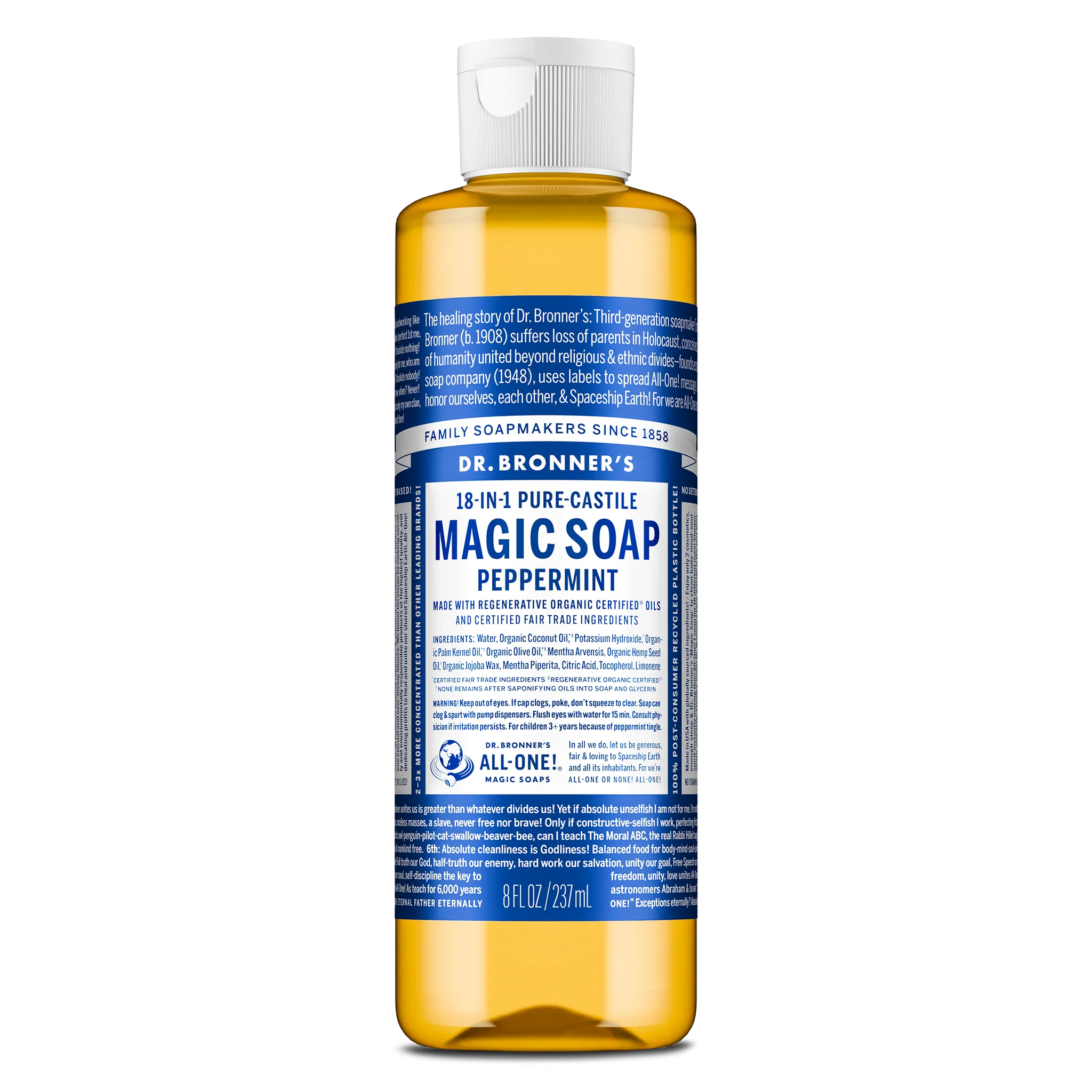 Peppermint - Pure-Castile Magic Soap