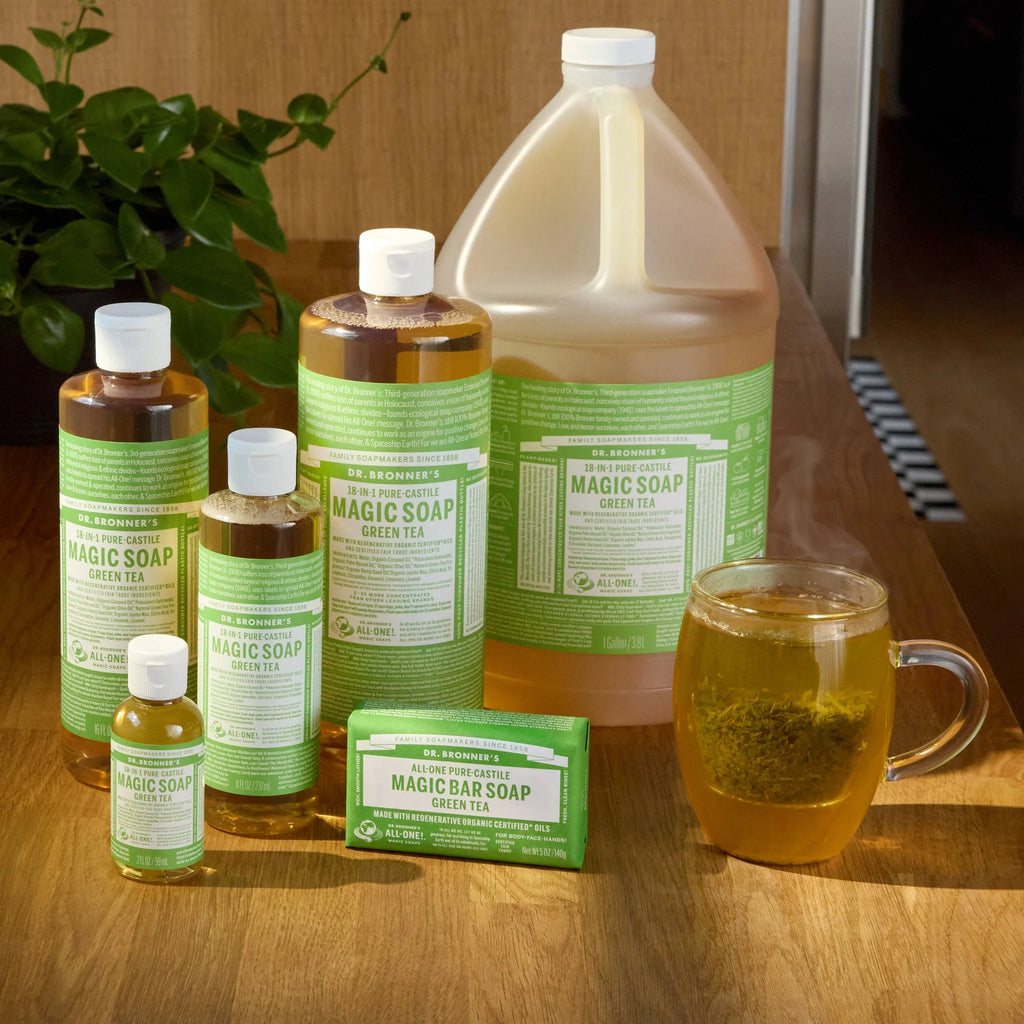 Green Tea - Pure-Castile Magic Soap