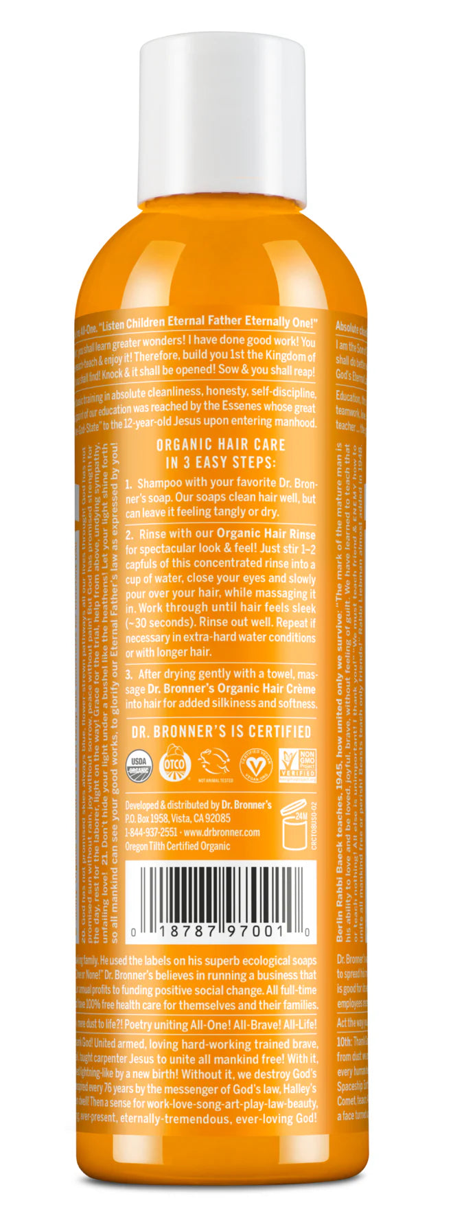 Organic Hair Rinse