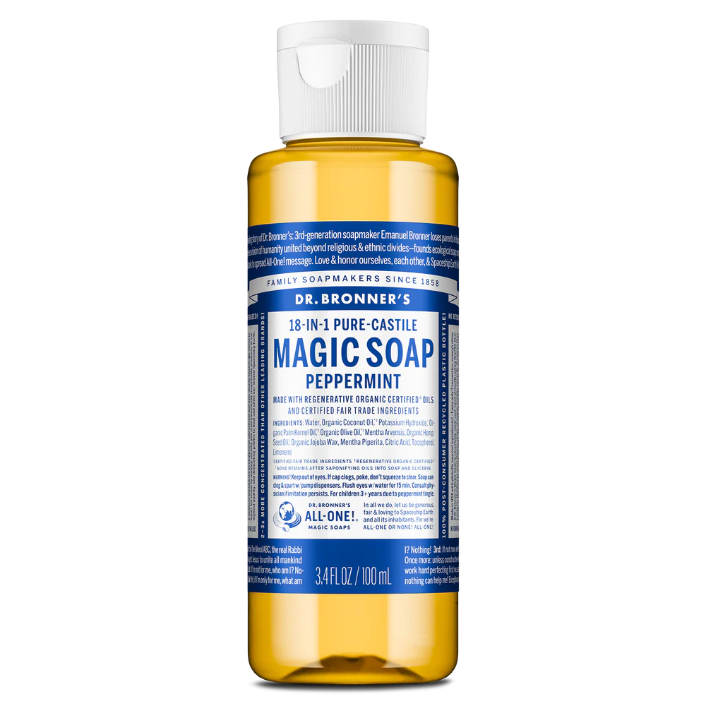 Peppermint - Pure-Castile Magic Soap