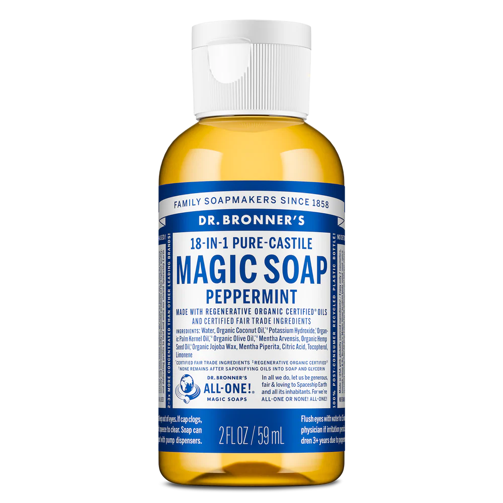 Peppermint - Pure-Castile Magic Soap